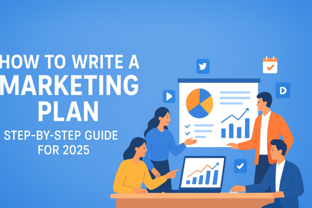 How to Write a Marketing Plan (Step-by-Step Guide)