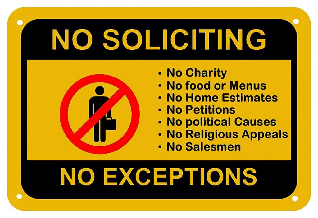 What Does “No Soliciting” Really Mean? A Complete Guide (2025)