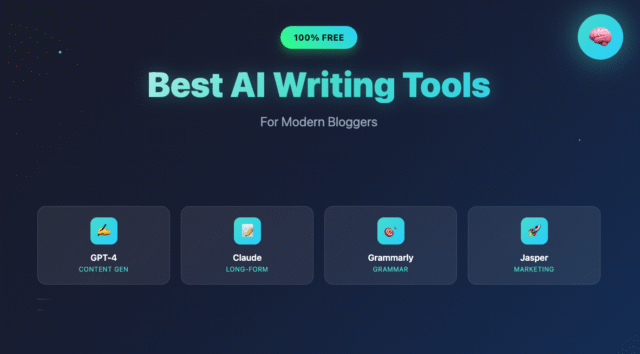 Best Free AI Writing Tools for Bloggers