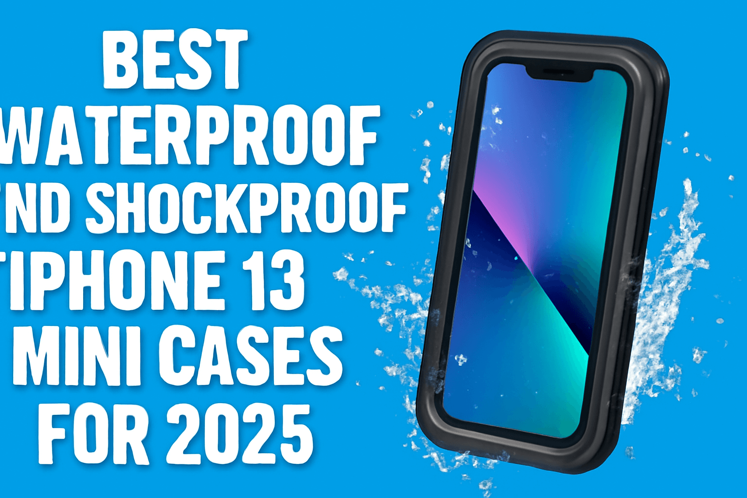 Best Waterproof and Shockproof iPhone 13 Mini Cases for 2025 – Ultimate Guide