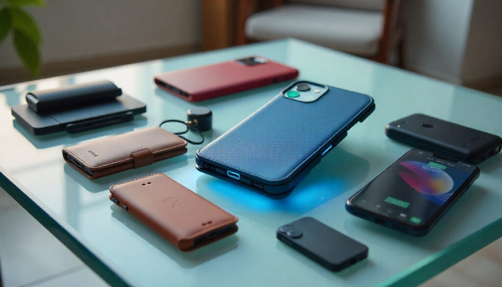 Phone accessories with model compatibility