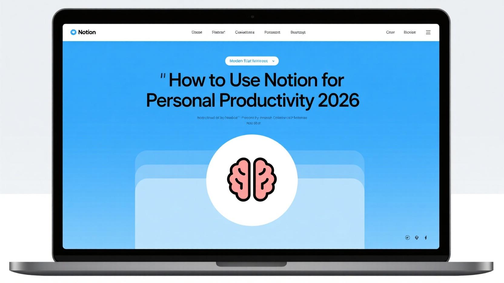 How to Use Notion for Personal Productivity in 2026: Complete Guide