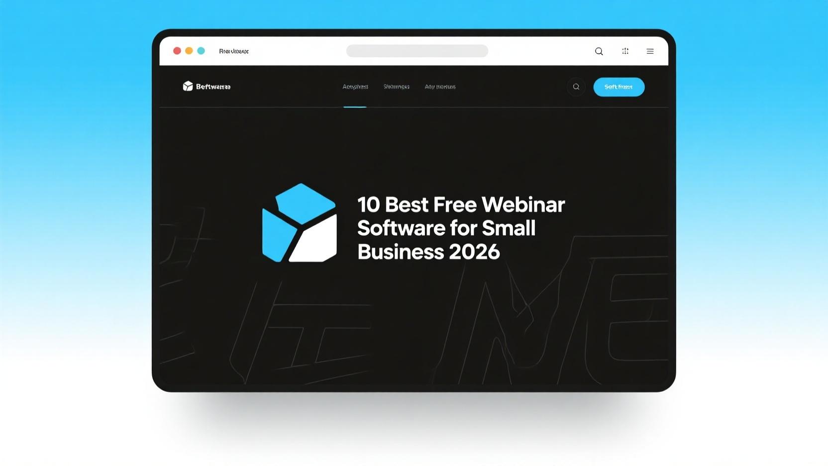 10 Best Free Webinar Software for Small Business 2026 (Tested & Compared)