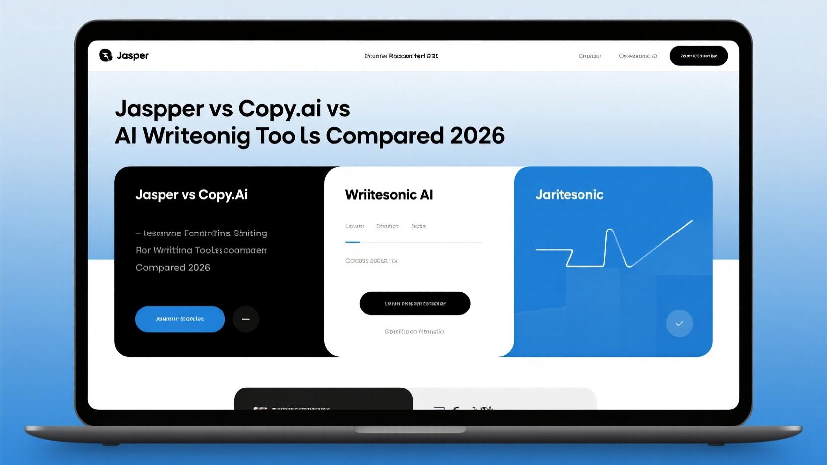 Jasper vs Copy.ai vs Writesonic: Best AI Writing Tools Compared 2026