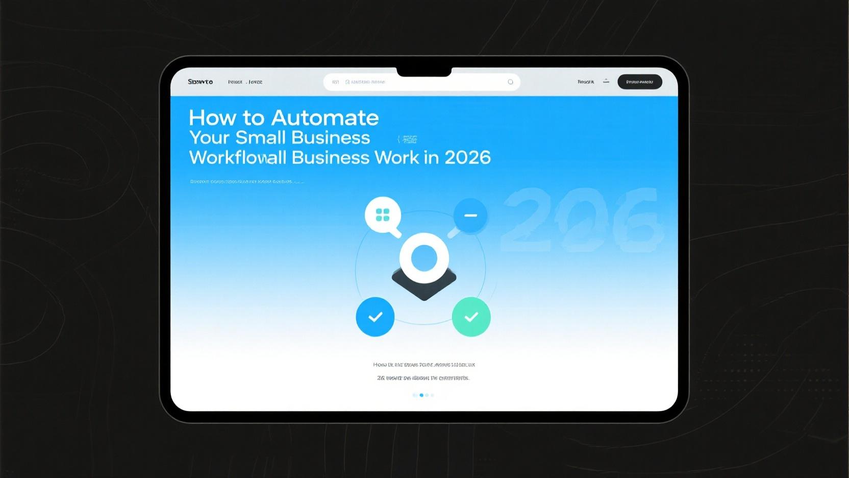 How to Automate Your Small Business Workflows in 2026 (Complete Guide)