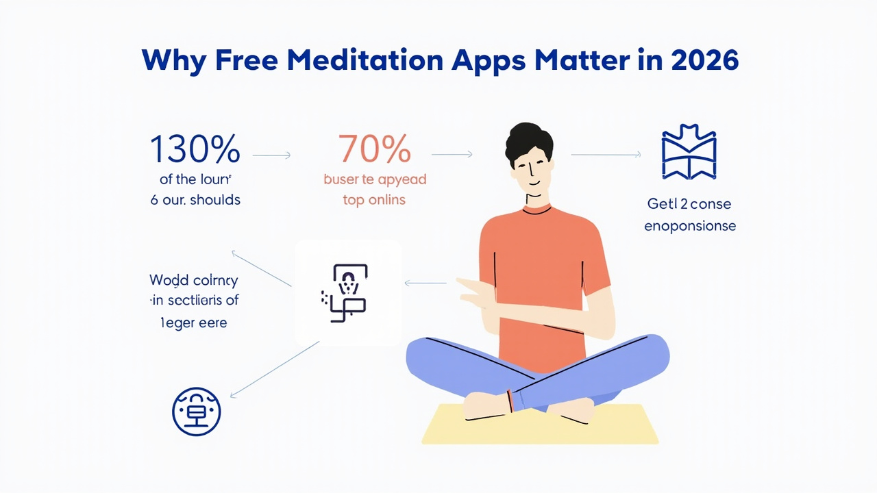 Why Free Meditation Apps Matter in 2026: Statistics and Benefits