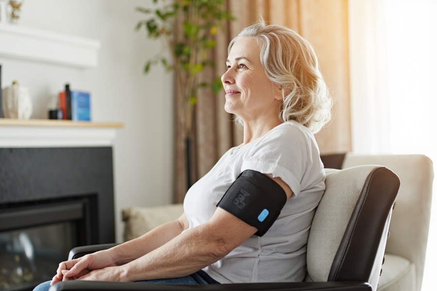 home blood pressure monitor senior health