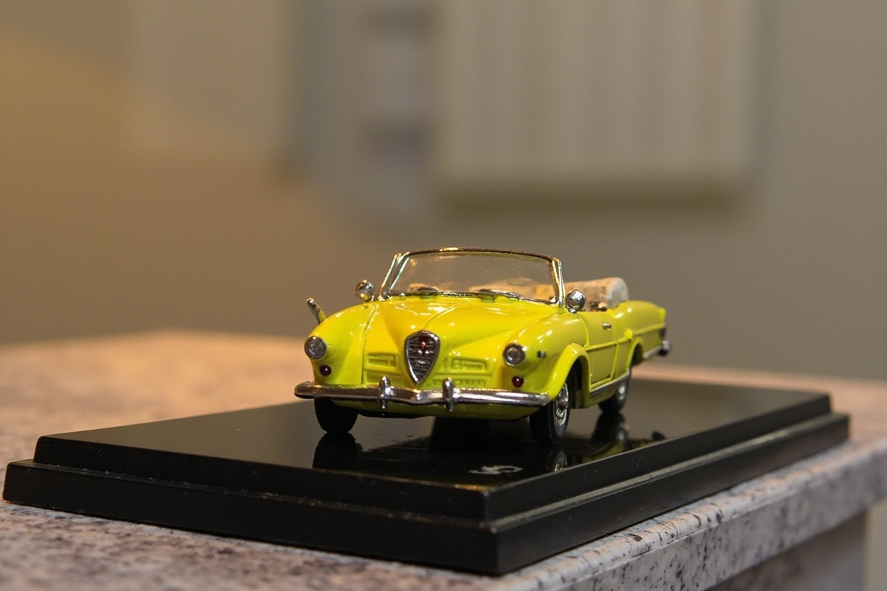 Diecast model car collection cleaning