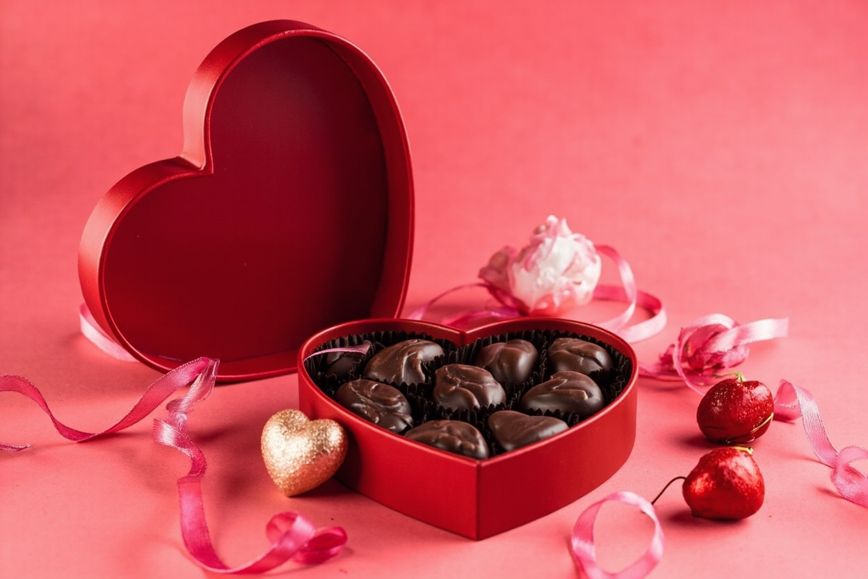ZChocolat Valentine's truffles close-up